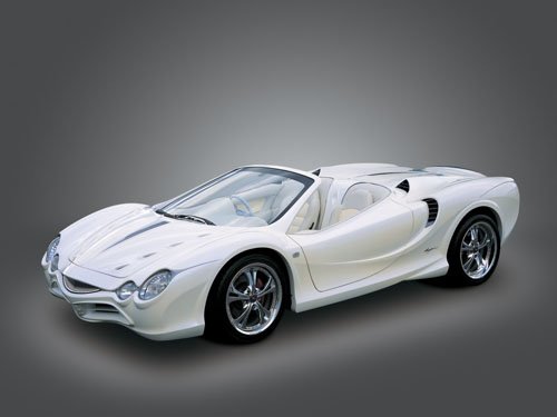 Mitsuoka Orochi Nude Top Concept Car Poster Print on 10 mil Archival Satin Paper 16" x 12"