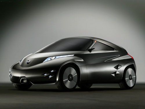 Nissan Mixim Concept Car Poster Print on 10 mil Archival Satin Paper 16" X 12"