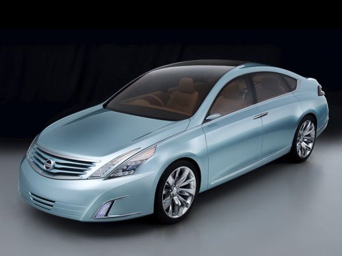 Nissan Intima Concept Car Poster Print on 10 mil Archival Satin Paper 16" X 12"