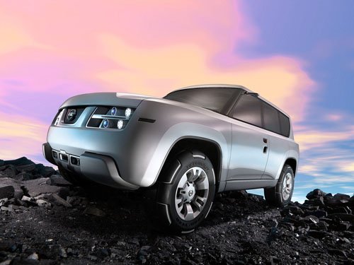 Nissan Terranaut Concept Car Poster Print on 10 mil Archival Satin Paper 16" X 12"