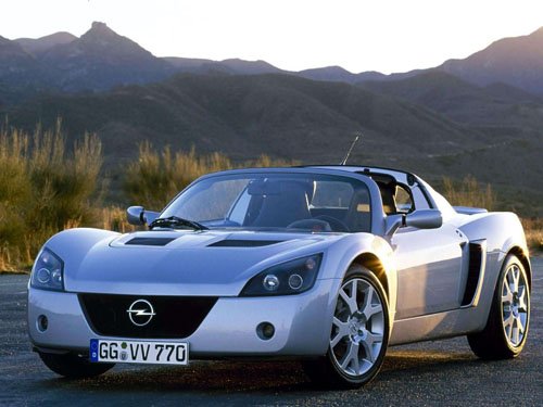 Opel Speedster Turbo Car Poster Print on 10 mil Archival Satin Paper 16" x 12"