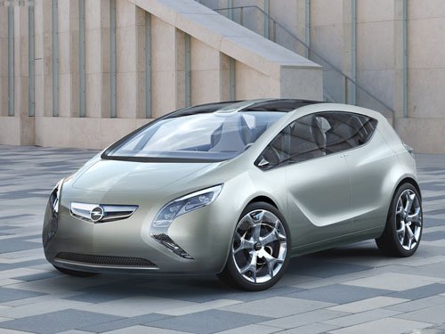 Opel Flextreme Concept Car Poster Print on 10 mil Archival Satin Paper 16" x 12"