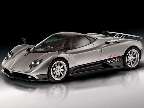 Pagani Zonda F Car Poster Print on 10 mil Archival Satin Paper 16" x 12"