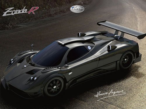 Pagani Zonda R Car Poster Print on 10 mil Archival Satin Paper 16" x 12"