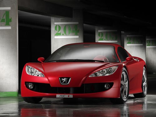 Peugeot RC Car Poster Print on 10 mil Archival Satin Paper 16" x 12"