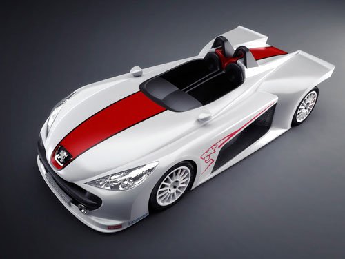 Peugeot 207 Spyder Car Poster Print on 10 mil Archival Satin Paper 16" x 12"