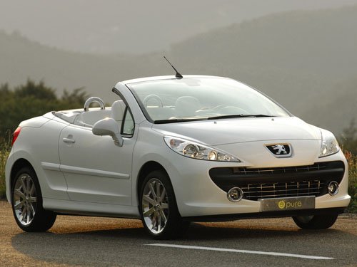 Peugeot 207 Epure Roadster Concept Car Poster Print on 10 mil Archival Satin Paper 16" x 12"