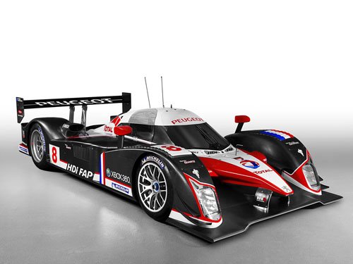Peugeot 908 HDi FAP Race Car Poster Print on 10 mil Archival Satin Paper 16" x 12"