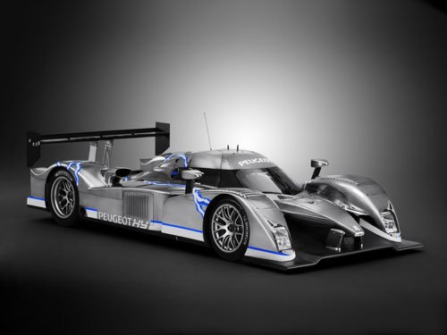 Peugeot 908 HY Race Car Poster Print on 10 mil Archival Satin Paper 16" x 12"