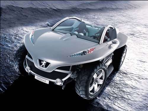 Peugeot Hoggar Concept Car Poster Print on 10 mil Archival Satin Paper 16" x 12"