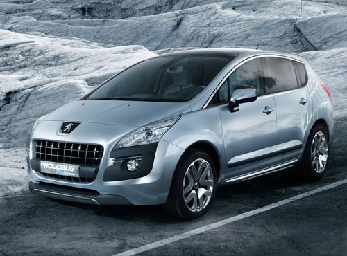 Peugeot Prologue HYmotion4 Concept Car Poster Print on 10 mil Archival Satin Paper 16" x 12"