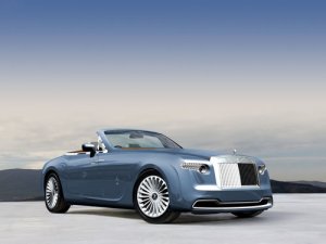 Pininfarina Rolls-Royce Hyperion Top Down Car Poster Print on 10 mil Archival Satin Paper 16" x 12"