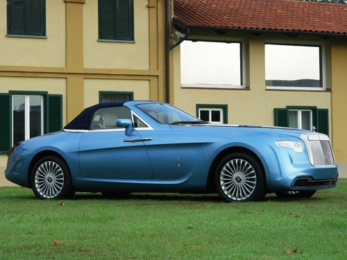 Pininfarina Rolls-Royce Hyperion Top Up Car Poster Print on 10 mil Archival Satin Paper 16" x 12"