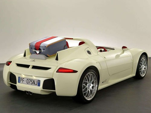 Pininfarina Enjoy Concept Car Poster Print on 10 mil Archival Satin Paper 16" x 12"