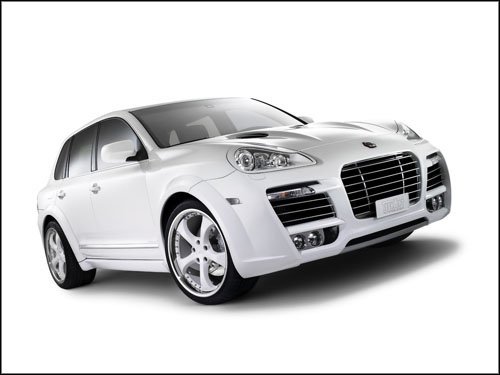 Porsche TechArt Cayenne Magnum Car Poster Print on 10 mil Archival Satin Paper 16" x 12"