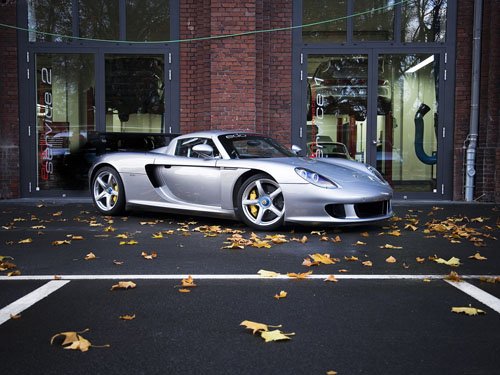 Porsche Edo Carrera GT Car Poster Print on 10 mil Archival Satin Paper 16" x 12"