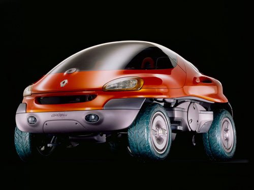 Renault Raccoon Concept Car Poster Print on 10 mil Archival Satin Paper 16" x 12"