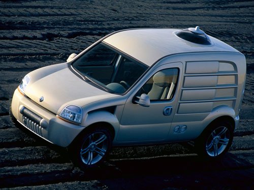 Renault Pangea Concept Car Poster Print on 10 mil Archival Satin Paper 16" x 12"