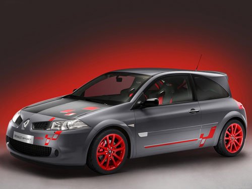 Renault Megane R26.R Car Poster Print on 10 mil Archival Satin Paper 16" x 12"