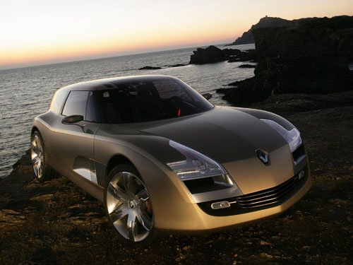 Renault Altica Concept Car Poster Print on 10 mil Archival Satin Paper 16" x 12"