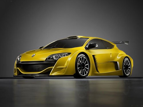 Renault Megane Trophy Concept Car Poster Print on 10 mil Archival Satin Paper 16" x 12"