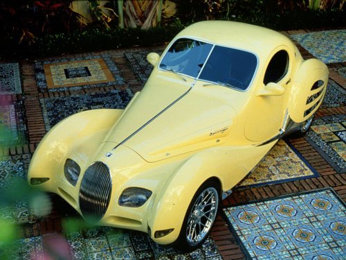 Rinspeed Yello Concept Car Poster Print on 10 mil Archival Satin Paper 16" x 12"