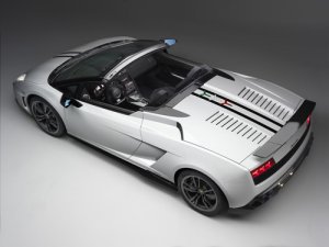 Lamborghini Gallardo LP570-4 Spyder Performante Car Print on 10 mil Archival Satin Paper 20" x 15"