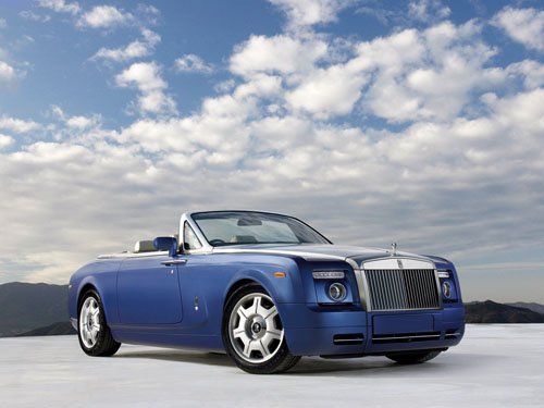Rolls-Royce Phantom Drophead Coupe Car Poster Print on 10 mil Archival Satin Paper 16" x 12"