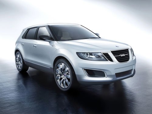 Saab 9-4X BioPower Concept Car Poster Print on 10 mil Archival Satin Paper 16" x 12"