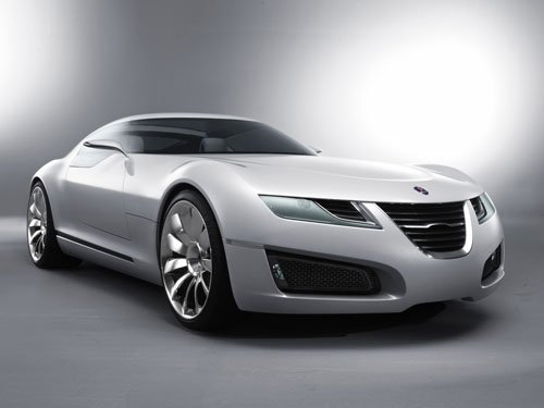 Saab Areo X Concept Car Poster Print on 10 mil Archival Satin Paper 16" x 12"