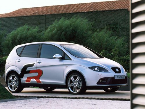 Seat Athea FR Prototype Car Poster Print on 10 mil Archival Satin Paper 16" x 12"