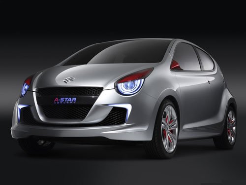 Suzuki A-Star Concept Car Poster Print on 10 mil Archival Satin Paper 16" x 12"