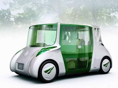 Toyota Rin Concept Car Poster Print on 10 mil Archival Satin Paper 16" x 12"
