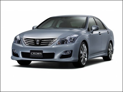 Toyota Crown Hybrid Concept Car Poster Print on 10 mil Archival Satin Paper 16" X 12"