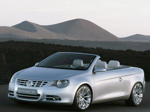 Volkswagen Concept C Car Poster Print on 10 mil Archival Satin Paper 16" x 12"