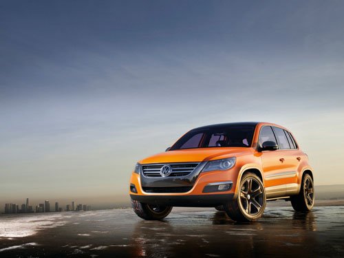 Volkswagen Tiguan Concept Car Poster Print on 10 mil Archival Satin Paper 16" x 12"