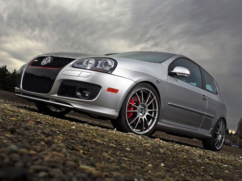Volkswagen H and R GTI Project Car Poster Print on 10 mil Archival Satin Paper 16" x 12"