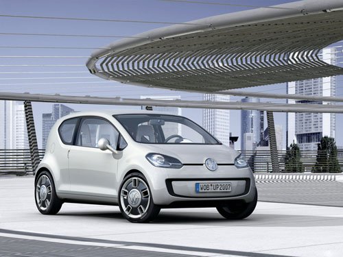 Volkswagen Up! Concept Car Poster Print on 10 mil Archival Satin Paper 16" x 12"