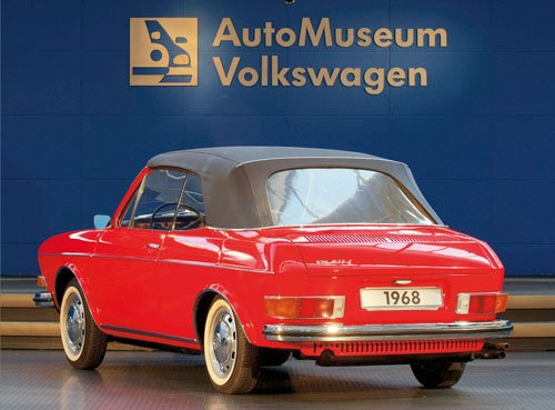 Volkswagen 411 (1968) Car Poster Print on 10 mil Archival Satin Paper 16" x 12"