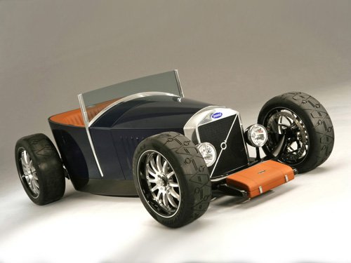 Volvo Hot Rod Jakob Car Poster Print on 10 mil Archival Satin Paper 16" x 12"