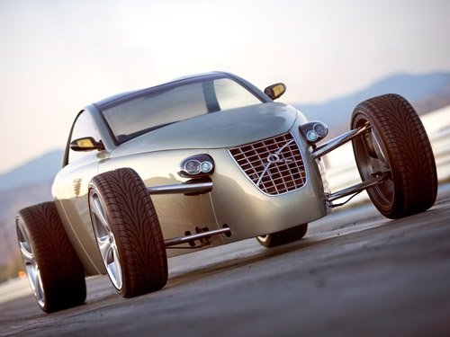 Volvo T6 Roadster Concept Car Poster Print on 10 mil Archival Satin Paper 16" x 12"