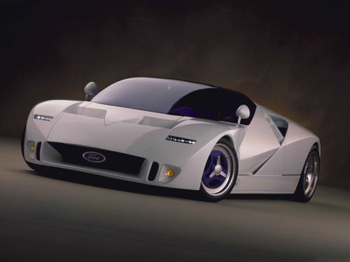Ford GT90 Concept Car Poster Print on 10 mil Archival Satin Paper 16" x 12""