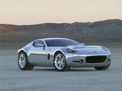 Ford Shelby GR1 Aluminum Body Concept Car Poster Print on 10 mil Archival Satin Paper 16" x 12""