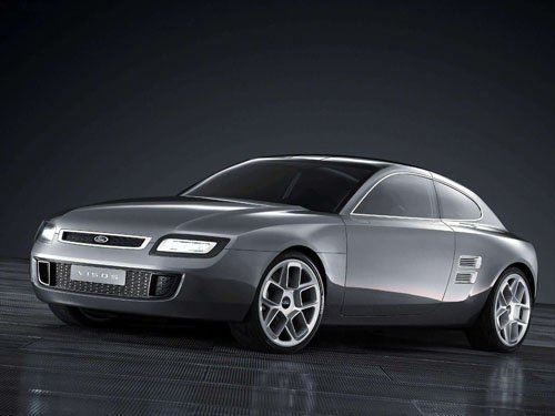 Ford Visos Concept Car Poster Print on 10 mil Archival Satin Paper 16" x 12""