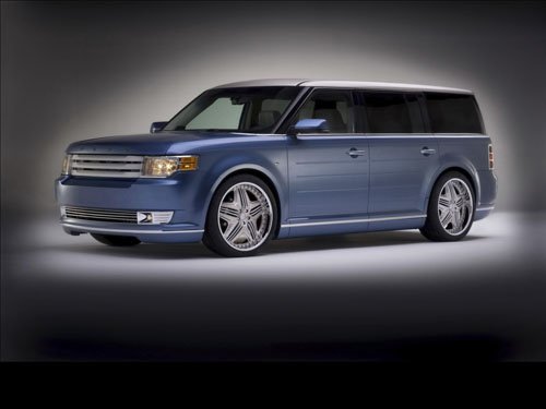 Ford Flex by Chip Foose Concept Car Poster Print on 10 mil Archival Satin Paper 16" x 12""