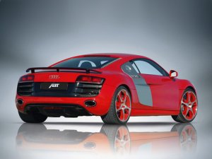 ABT Audi R8 V10 Car Poster Print on 10 mil Archival Satin Paper 16" x 12"