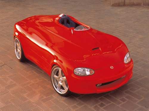 Mazda Miata Mono-Posto Concept Car Poster Print on 10 mil Archival Satin Paper 20" x 15"