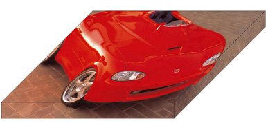 Mazda Miata Mono-Posto Concept Archival Canvas Car Print (Mounted) 16" x 12"