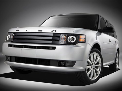 Ford Flex Titanium (2011) Car Poster Print on 10 mil Archival Satin Paper 16" x 12""