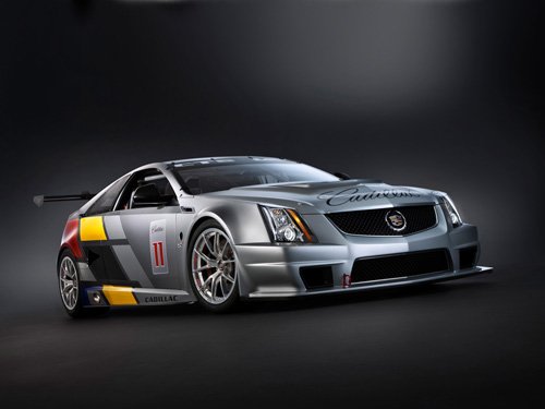 Cadillac CTS-V Coupe Race Car Poster Print on 10 mil Archival Satin Paper 16" x 12'